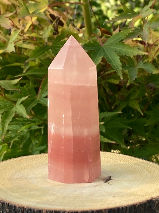 Pink Calcite Tower